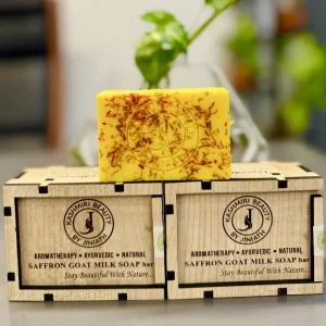 Saffron Goat Milk Soap (২পিস)
